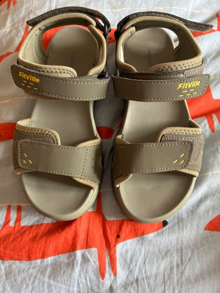 LADIES FITVILLE SANDALS WIDE FIT (EE) SIZE 5 