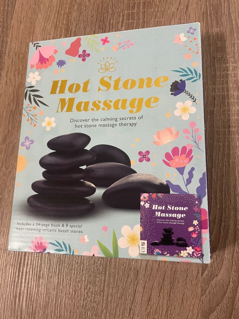 New. Hot stone massage therapy kit. 