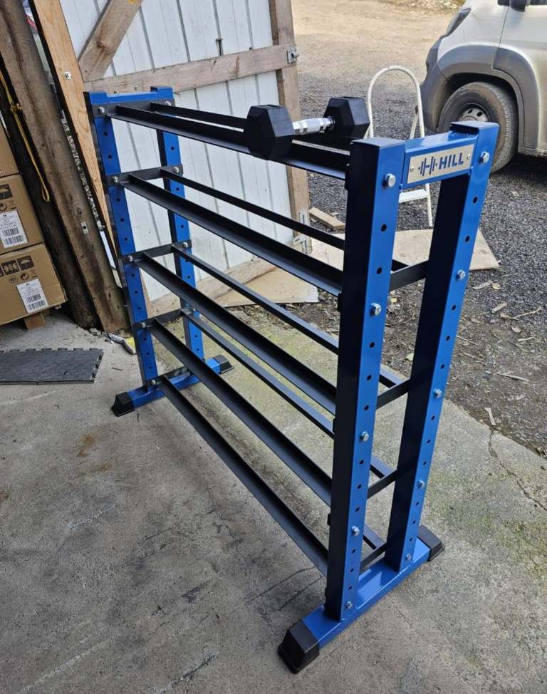 image for 3 Tier Dumbbell Rack Storage Solution (gym weights)