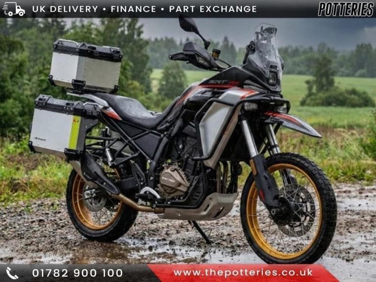 QJ Motor SRT 450 RX 2026 *Middleweight adventure bike LUGGAGE INCLUDED*
