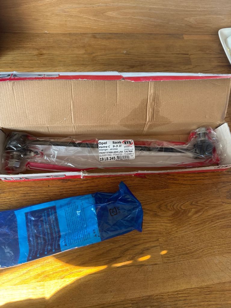 Front stabiliser link for vectra c