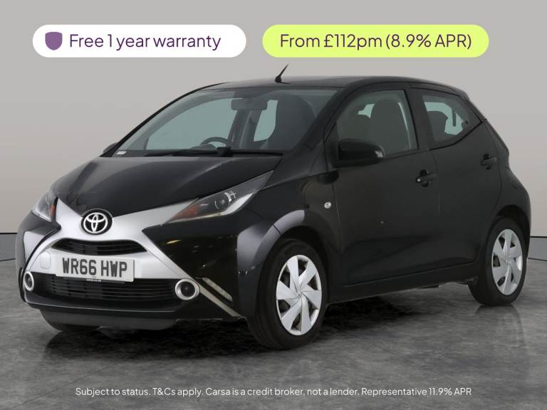 2016 Toyota AYGO 1.0 VVT-i x-play Hatchback 5dr Petrol Manual Euro 6 (68 ps) - DAB - USB AUD Hatc...