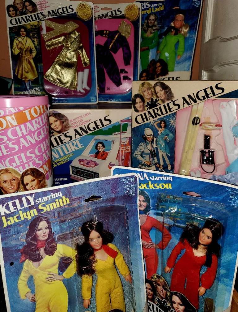 Vintage charlies angels dolls collection 