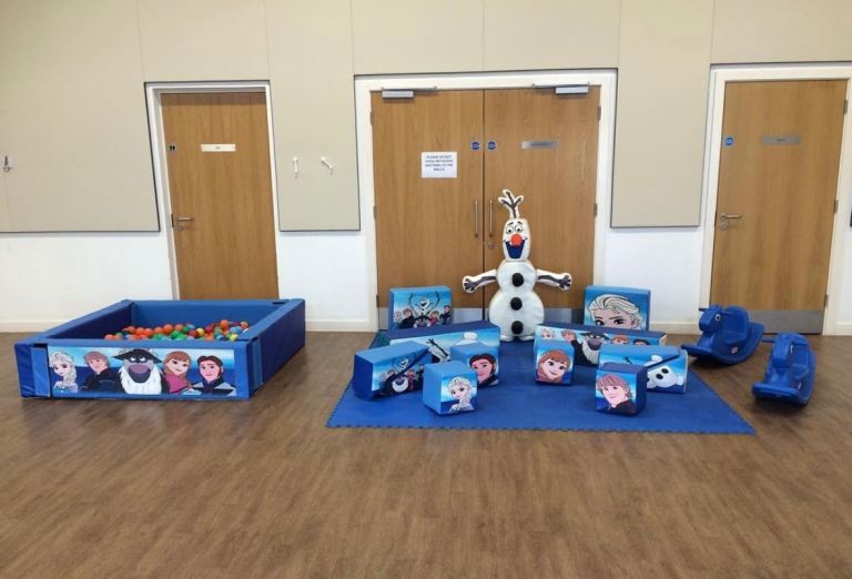 Frozen softplay package for sale £500