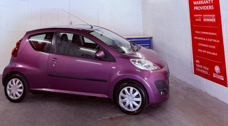 2012 Peugeot 107 1.0 Active 3dr HATCHBACK Petrol Manual