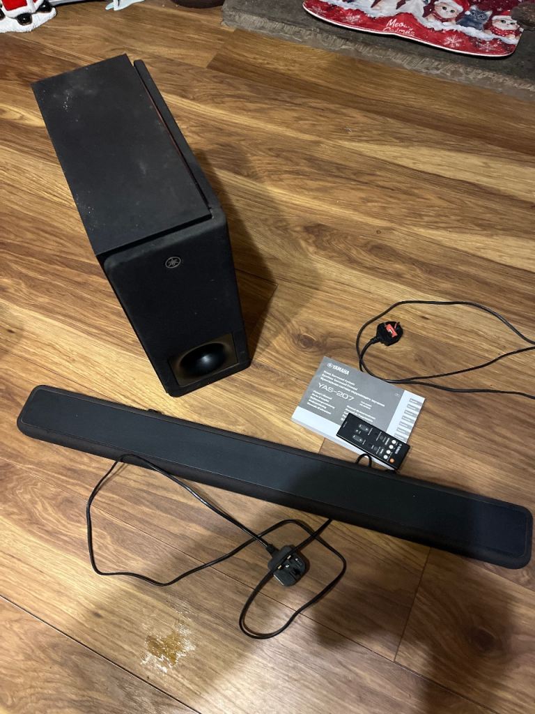 Sound bar and sub-woofer - Yamaha YAS-207