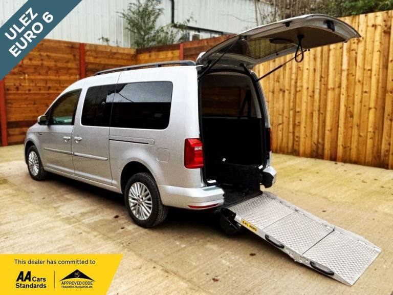 2019 Volkswagen Caddy Maxi Life 4 Seat Auto Wheelchair Accessible Disabled Access Vehicle WAV MPV...