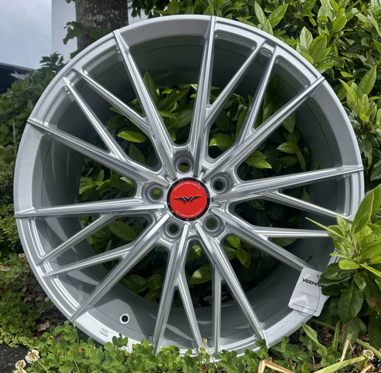 19"x 8.5 5x112 Veemann MF-Z5 SM Alloy wheels & Tyres Fit Audi, Vw, Seat etc 