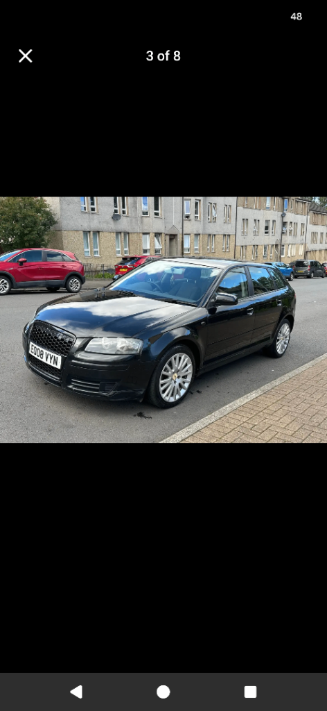 Audi, A3, Hatchback, 2008, Manual, 1896 (cc), 5 doors