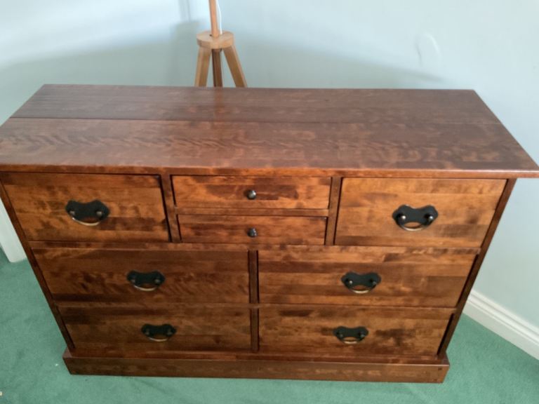 Laura Ashley solid wood sideboard in chestnut 