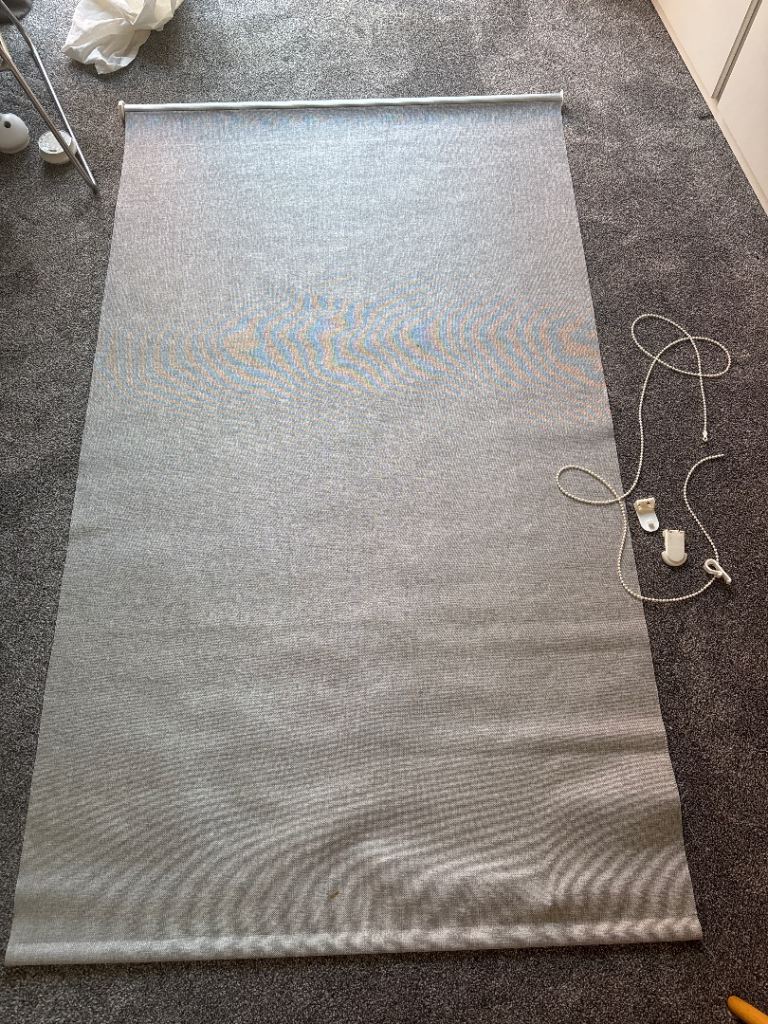 Free Dunelm grey blind