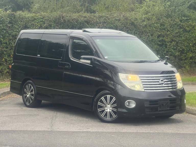 2007 Nissan Elgrand HIGHWAY STAR  3.5 V6 PETROL FULLY LOADED  8 SEATER  BLACK
