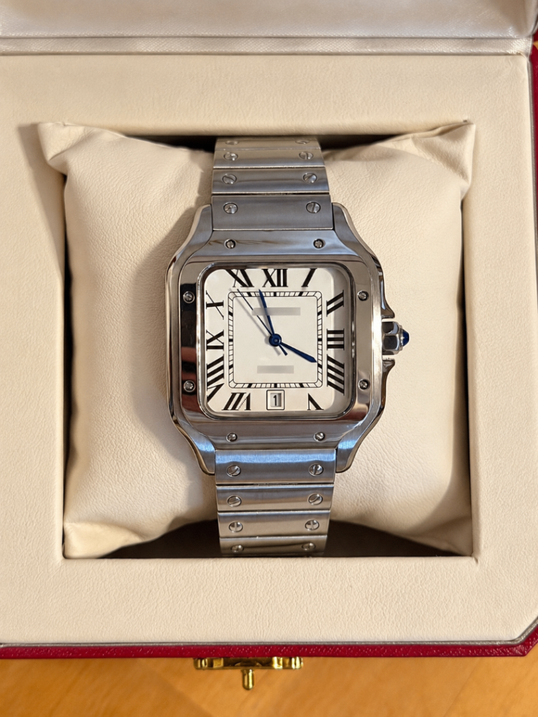 Santos - Style mechanical watch 