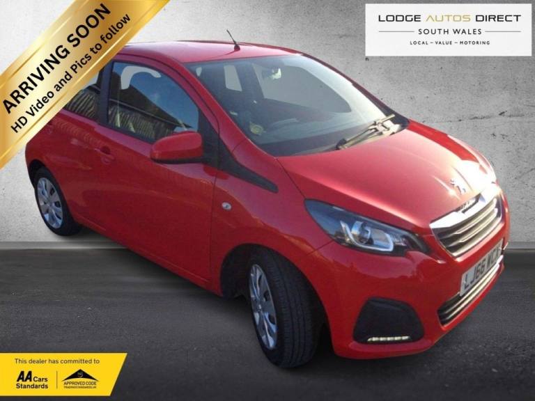 2016 Peugeot 108 1.0 Active 5dr HATCHBACK PETROL Manual