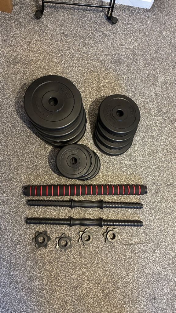 image for Adjustable Dumbbells Weights Set
