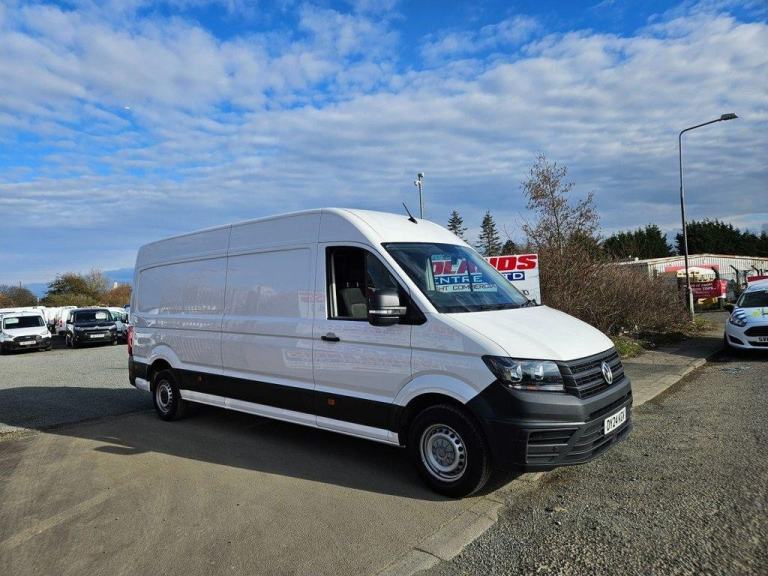2024 ON 24 PLATE VOLKSWAGEN CRAFTER CR35 COMMERCE TDI LWB 52K ULEZ FREE ZONE