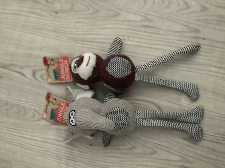 2 preface dog toys new with tags 