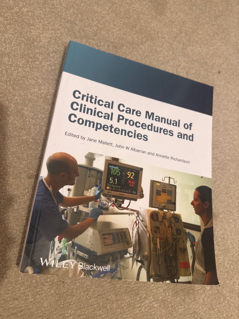 Critical Care Manual of Clinical Procedures and Competencies