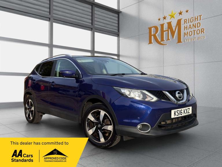 2016 Nissan Qashqai 1.2 DiG-T N-Connecta 5dr HATCHBACK PETROL Manual