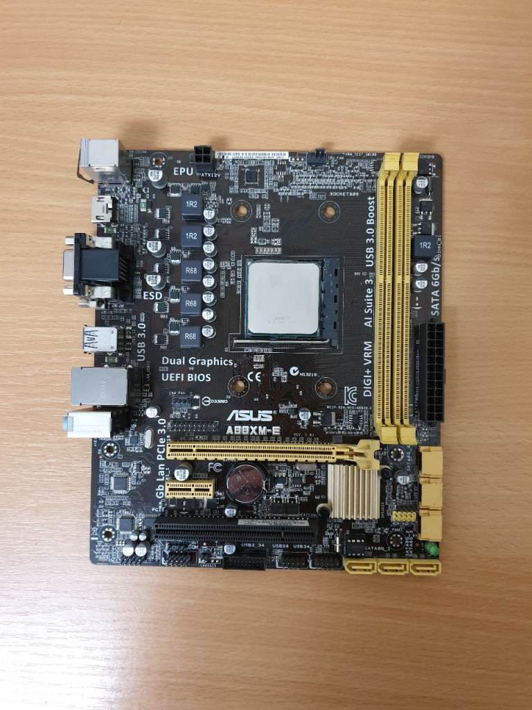 ASUS Motherboard + CPU Combo