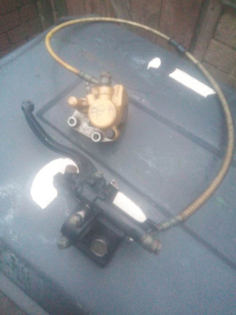 Pitbike front complete brake