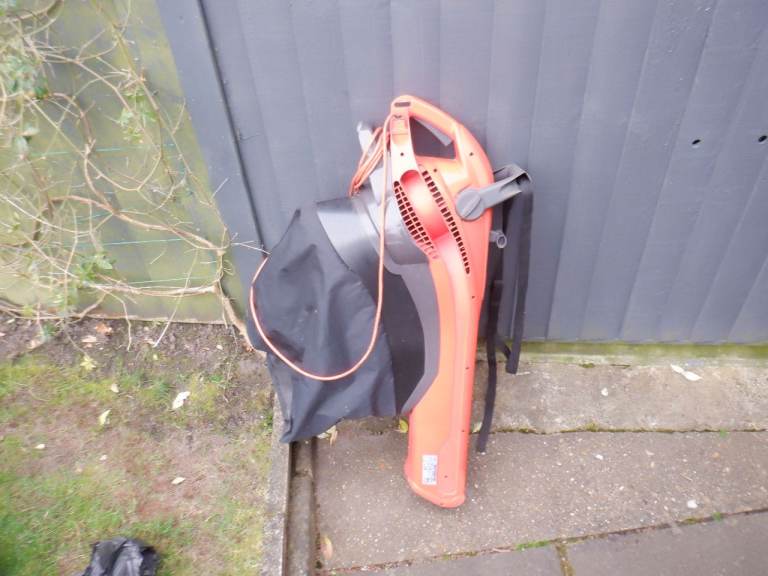 Leaf vac, hedge trimmer, and hedge clippers.