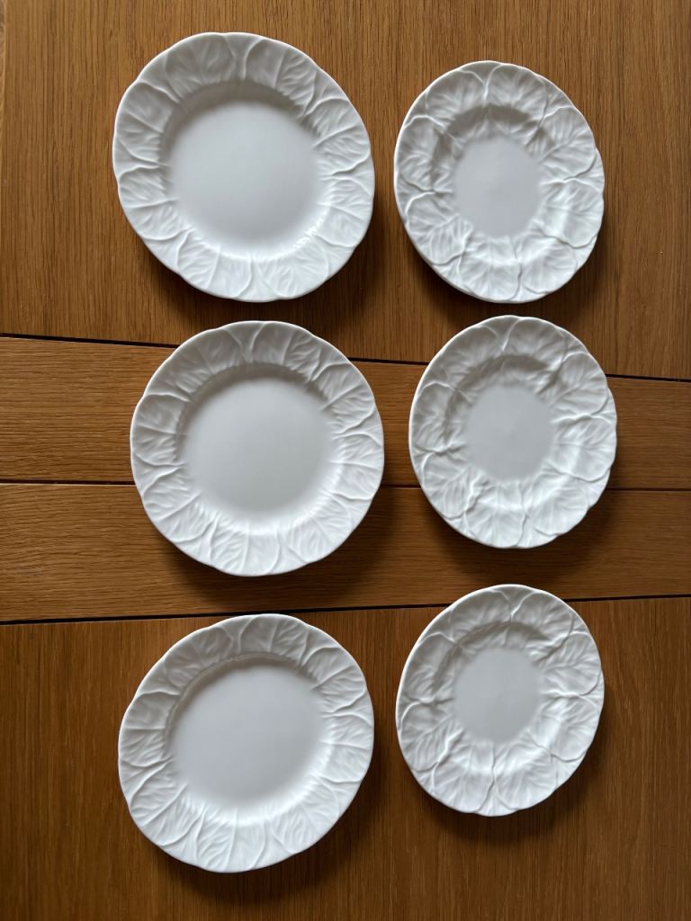 Wedgewood Countryware - Set of 6 Tea Plates (6”) , Pristine 