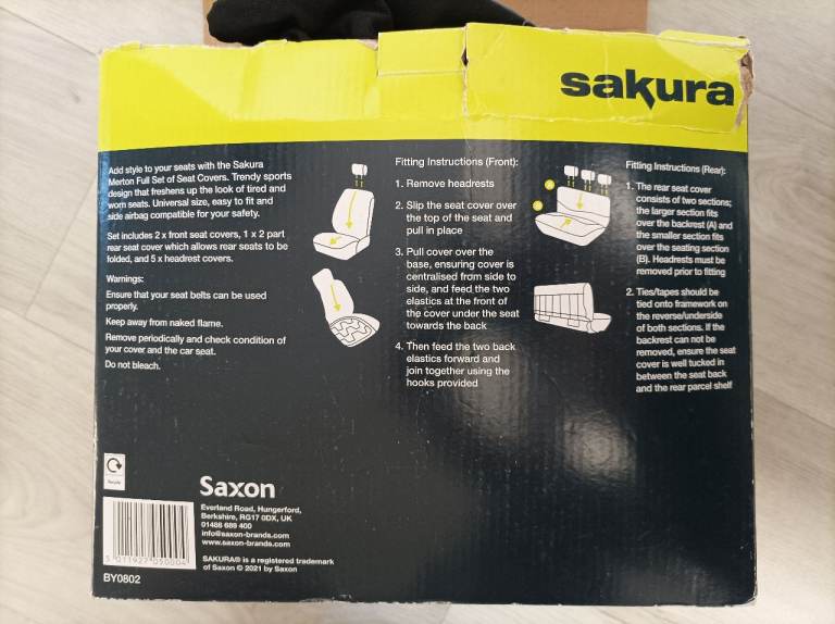 Astra car seat covers