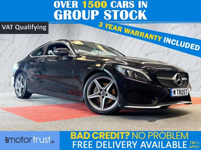 2017 Mercedes-Benz C Class 2.1 C220d AMG Line Coupe 2dr Diesel G-Tronic+ Euro 6 (s/s) (170 ps) Co...