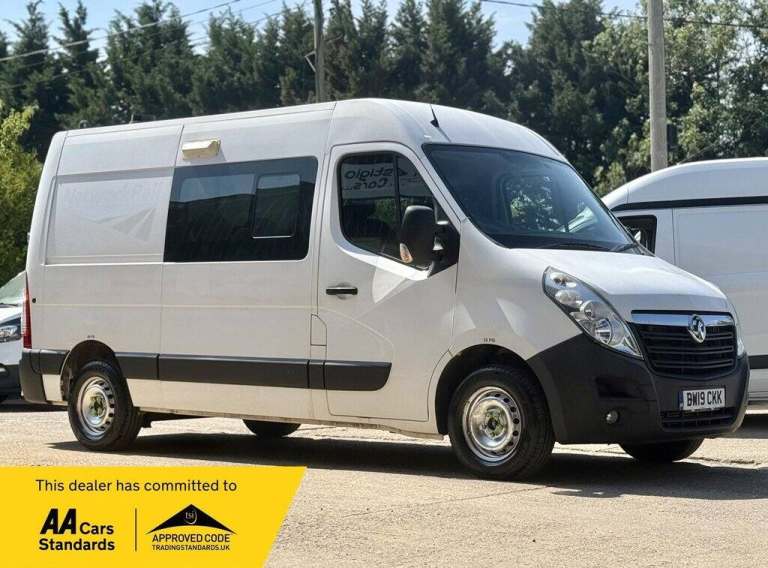 2019 Vauxhall Movano 2.3 CDTI H2 Van 130ps PANEL VAN DIESEL Manual