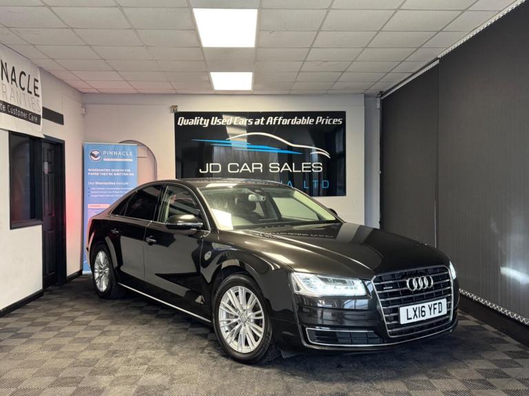 2016 Audi A8 3.0 TDI V6 SE Executive Tiptronic quattro Euro 6 (s/s) 4dr SALOON Diesel Automatic