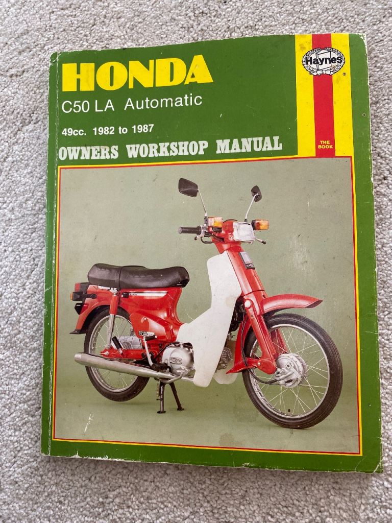 HONDA C50 MANUAL 