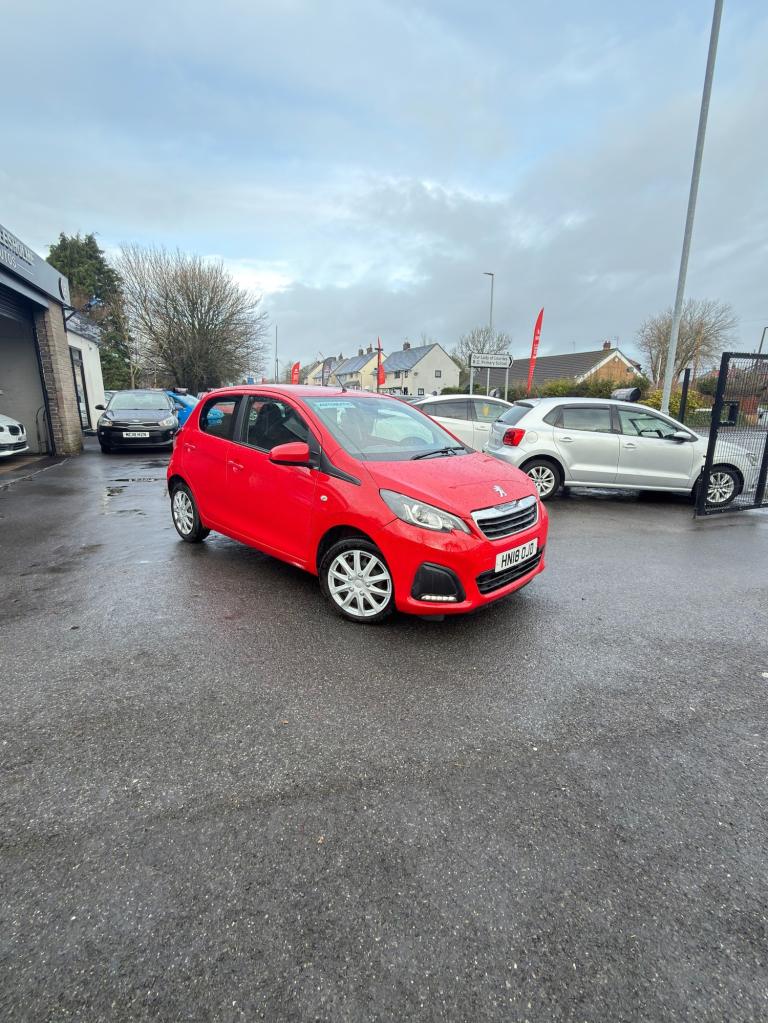 2018 Peugeot 108 1.0 Active 5dr 2-Tronic HATCHBACK Petrol Automatic