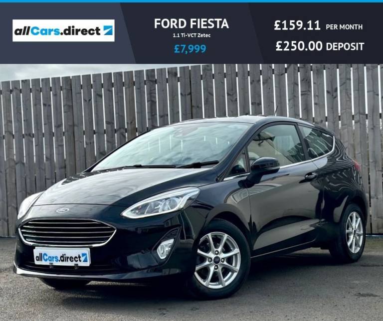 2018 Ford Fiesta 1.1 Ti-VCT Zetec Hatchback Petrol Manual