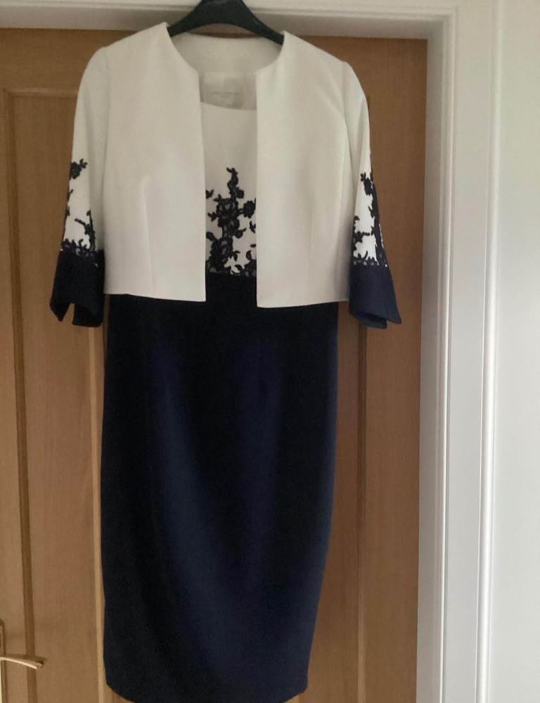 John Charles mother of the bride outfit
