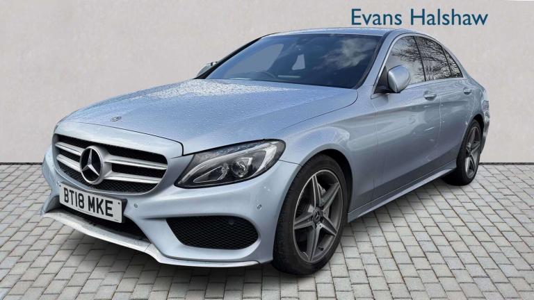 2018 Mercedes-Benz C Class C220d AMG Line 4dr 9G-Tronic Saloon Diesel Automatic