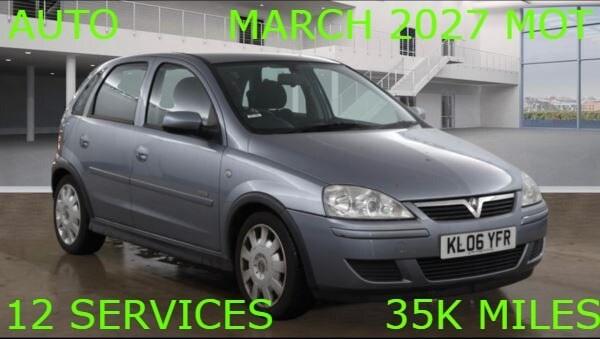 2006 Vauxhall Corsa 1.4i 16V Design 5dr Auto HATCHBACK Petrol Automatic