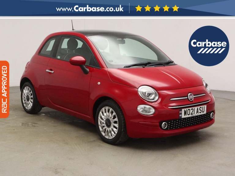 2021 Fiat 500 1.0 MHEV Lounge Hatchback 3dr Petrol Manual Euro 6 (s/s) (70 bhp) Hatchback PETROL ...