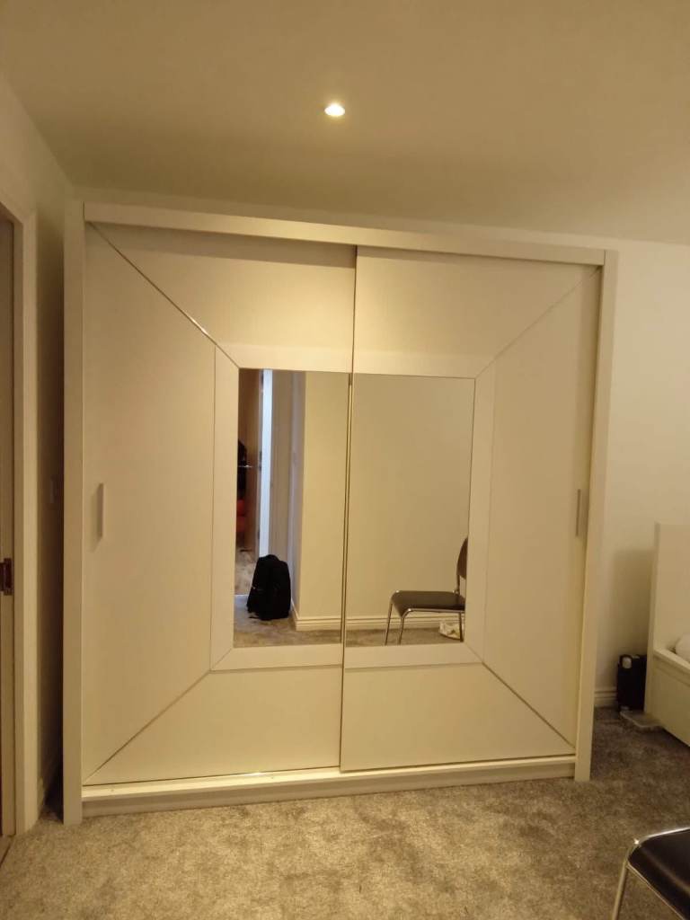 GUARANTEED PRICE- BRAND NEW 2 3 DOOR SLIDING MIRRORS TWO THREE DOOR WARDROBE - CASH ON DELIVERY!