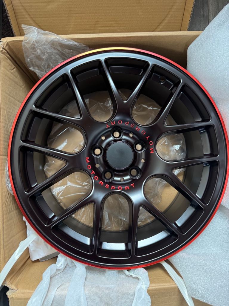 18”BBS replica wheels and tyres brand new for sale 