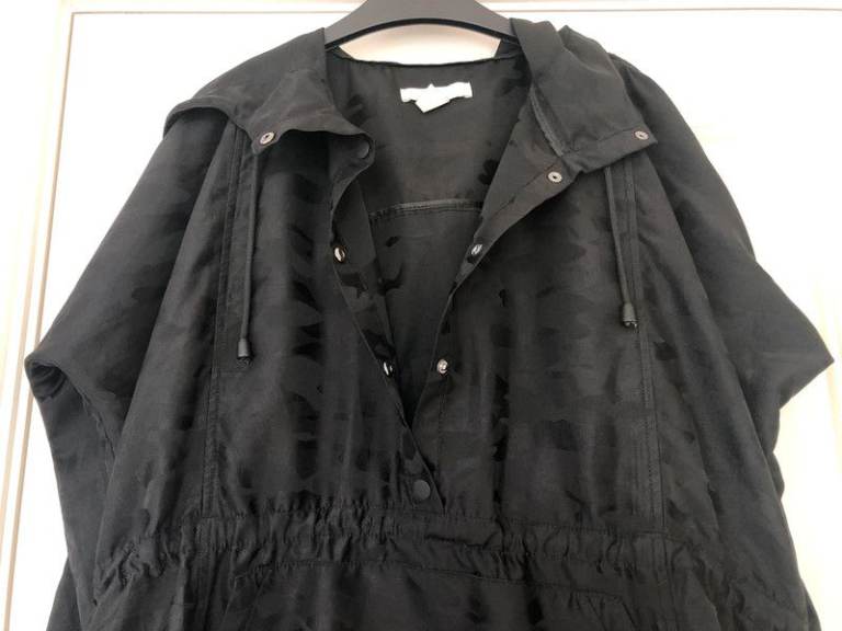 H&M lightweight, black, hooded jacket EUR XS/ 6