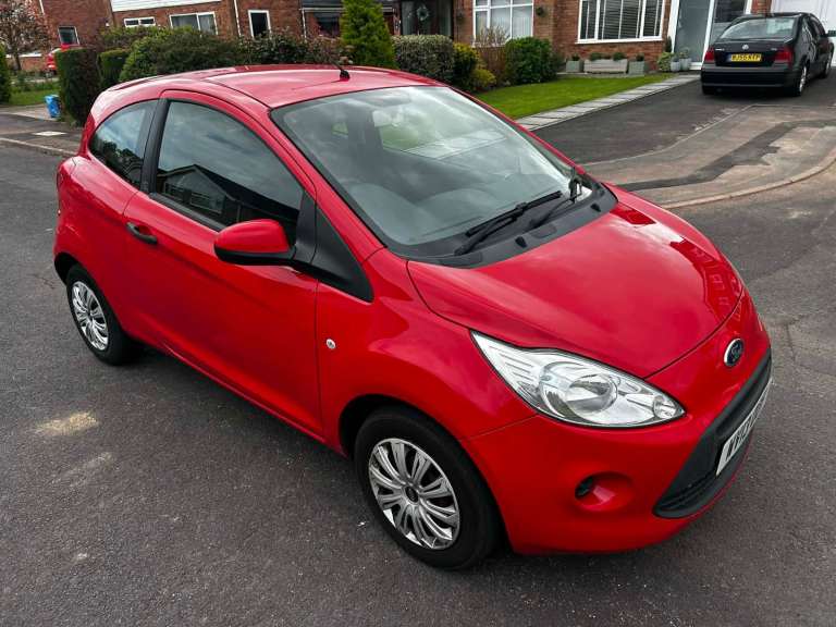 2013 Ford KA 1.2 Studio, Petrol, 3 Door, Manual, Metallic Red, Just 56,00 Miles, Just £35 Tax!