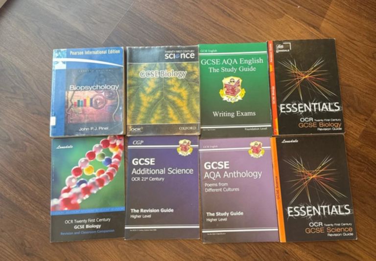 GCSE books and revision guides 