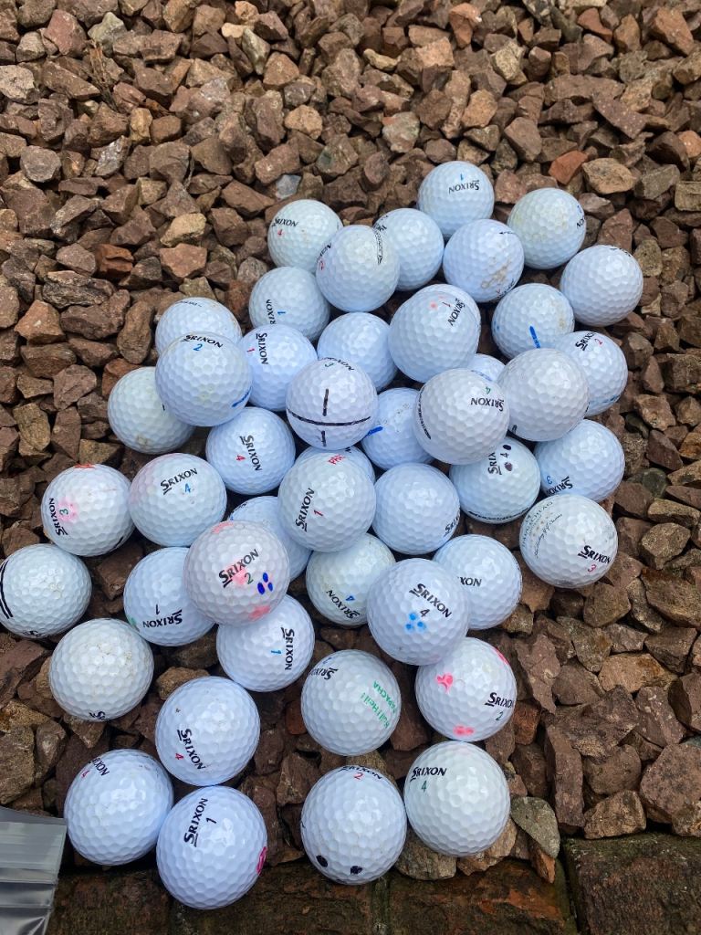40 Srixon Used Golf Balls