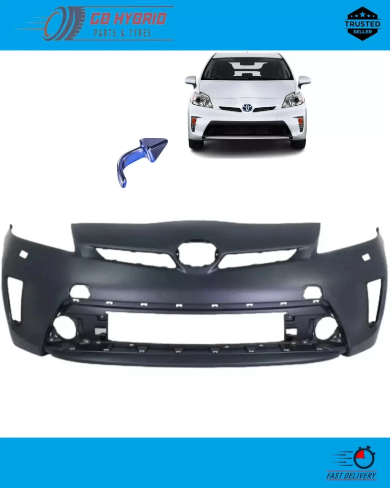 New Toyota Prius 2012-2015 Front Bumper Black (Paint 202)