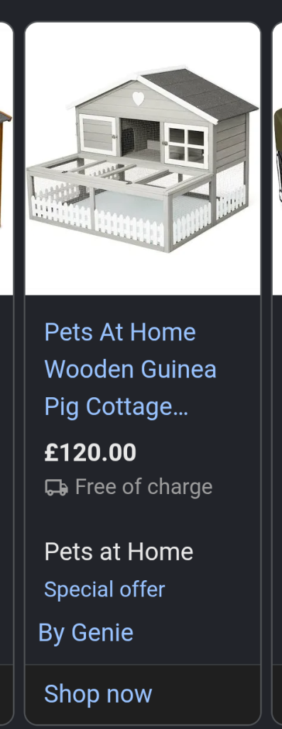 Brand new Animal Hutch
