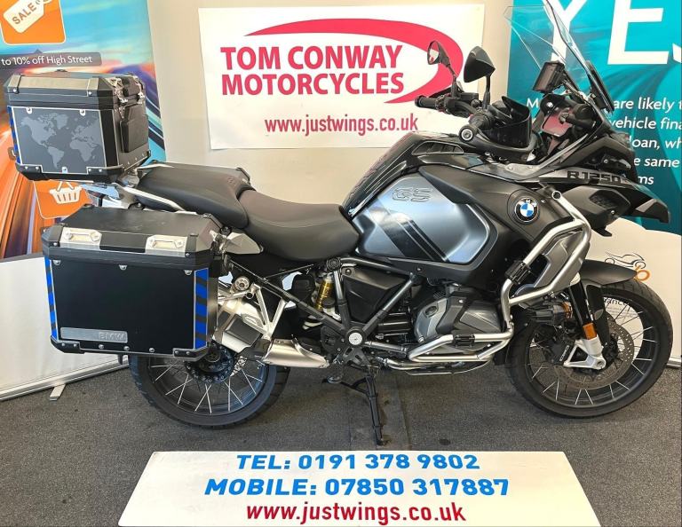 BMW R1250GS ADVENTURE TE TRIPLE BLACK, 2021(21), 45,812 MILES, FSH, SUPERB,£9995