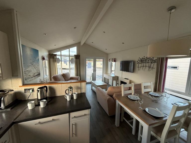 Resi Spec 2 Bed Static Caravan - DG, CH, Wood Exterior, Bath - Offsite, Own Land