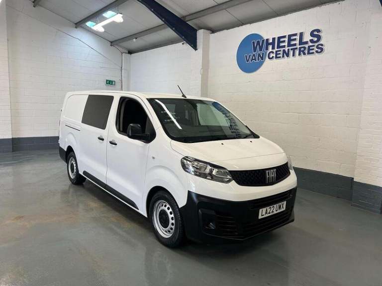 2022 Fiat Scudo 2.0 MultiJet 145 Tecnico Crew Van PANEL VAN DIESEL Manual