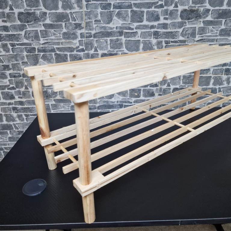 Small Wooden Shoe Rack
